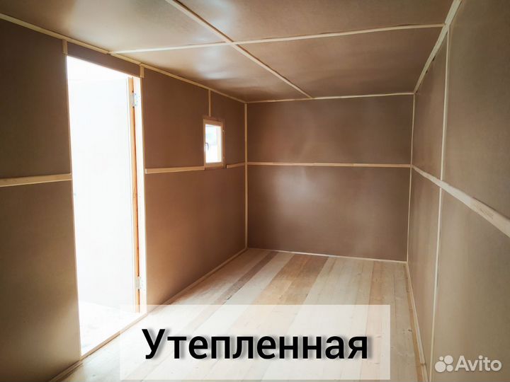 Бытовка утеплённая, дачный домик в Гатчине