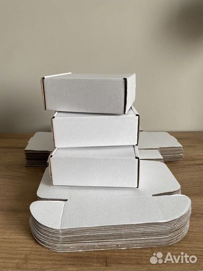 Крафт -коробки 10х12х4,5 см