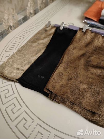 Шарфы с мраморными переливами