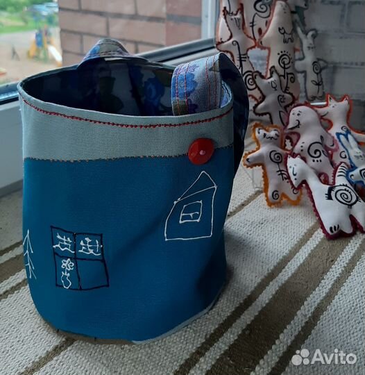 Игрушки мягкие текстильные. Игра в театр