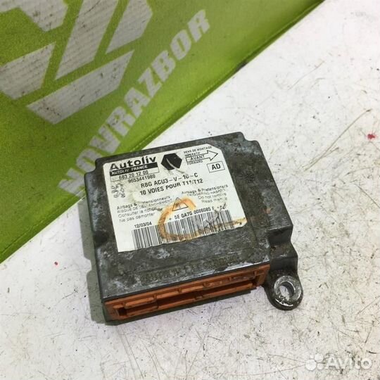 Блок управления AIR BAG Пежо 206