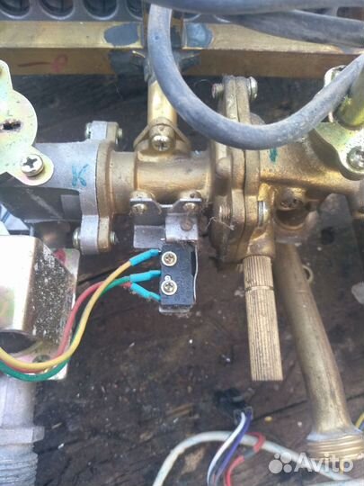 Автоматика и горелка оазис