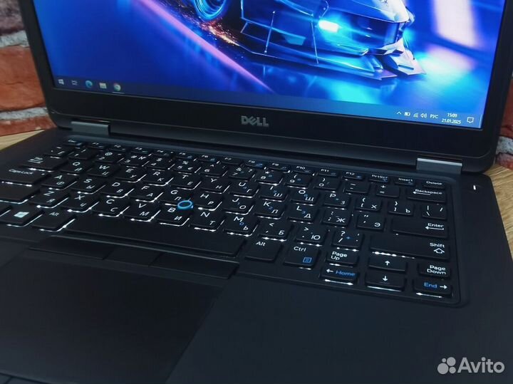 Для игр учебы работы Ноутбук Dell Latitude SSD256