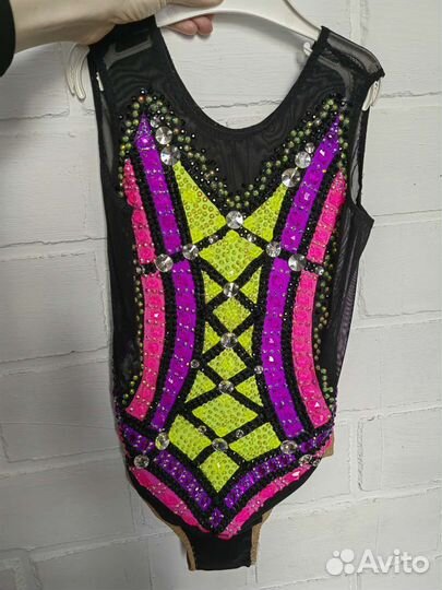 Купальник для художественной гимнастики 134–140