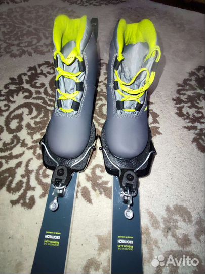 Беговые детские лыжи(комплект)