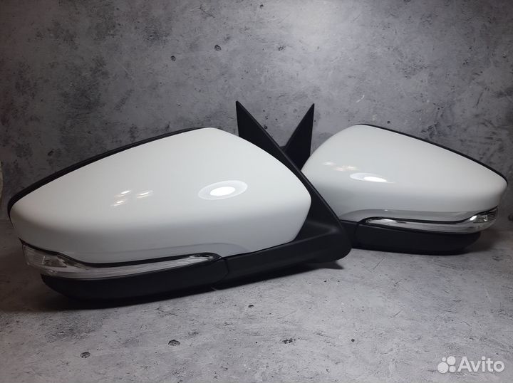 Зеркала на Ваз 2191Гранта FL/эл,об,пп,неокрашенные