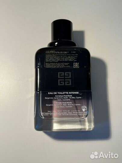 Givenchy Gentleman Intense туалетная вода