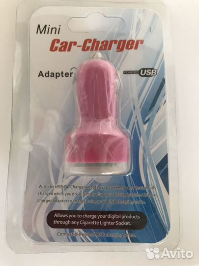 Новая зарядка для телефона в машину