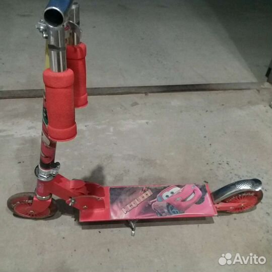 Детский складной алюминиевый самокат