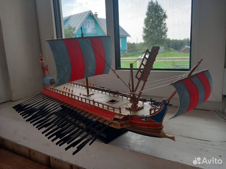 Модель корабля Римская Трирема