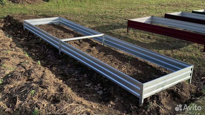Теплица усиленная поликарбонат грядки,рассрочка