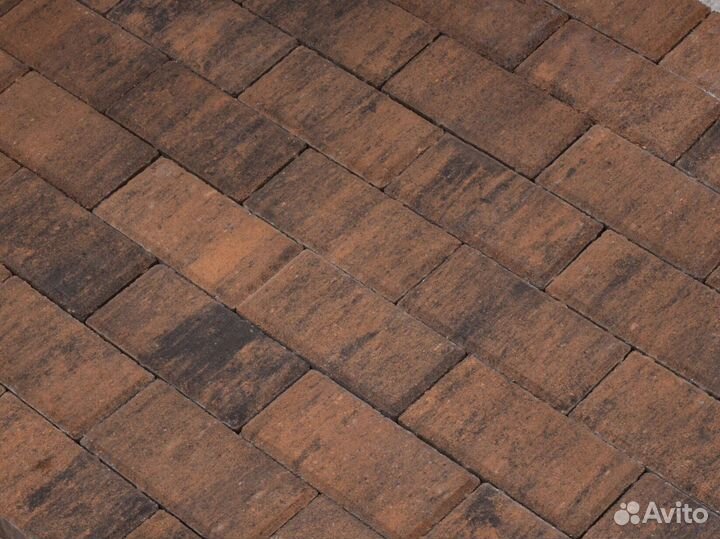 Тротуарная плитка / Брусчатка Новосибирск 60мм