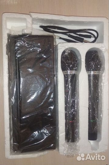 Безпроводные микрофоны караоке defender mic155