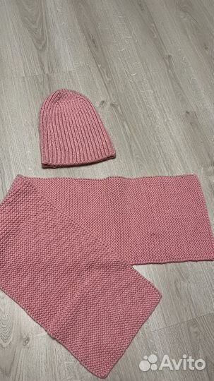 Комплект шапка и шарф