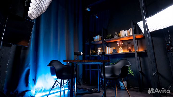 Съемка подкаста в своей студии с монтажом под ключ