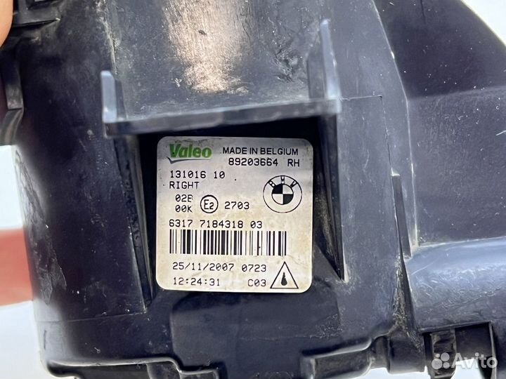 Оригинальная птф правая BMW E70, E83, E84