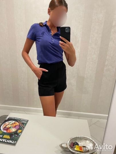 Классические шорты с завышенной талией