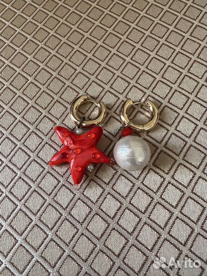 Серьги pj murano