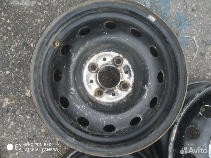 Диски штампованные r14 на hyundai