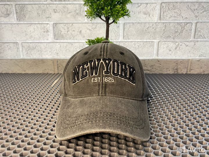 Бейсболка винтажная New York