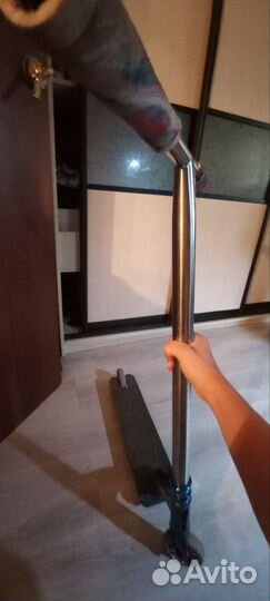 Титановый руль для трюкового самоката