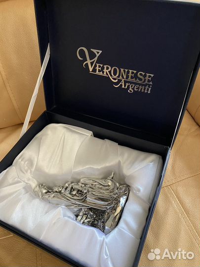 Статуэтка имитация серебра Италия