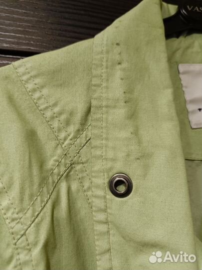 Куртка ветровка Tom Tailor оливковый 40-42