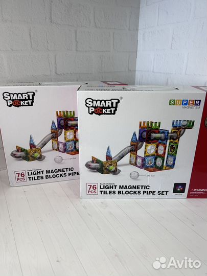 Конструктор (новый) Магнитный лабиринт, светящийся