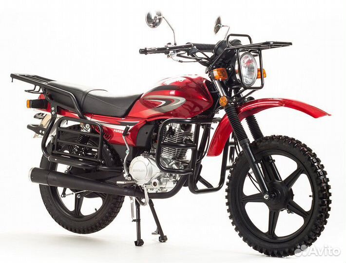 Мотоцикл Motoland Forester 200 красный