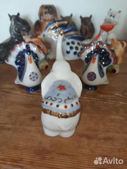 Слоник фарфор на счастье