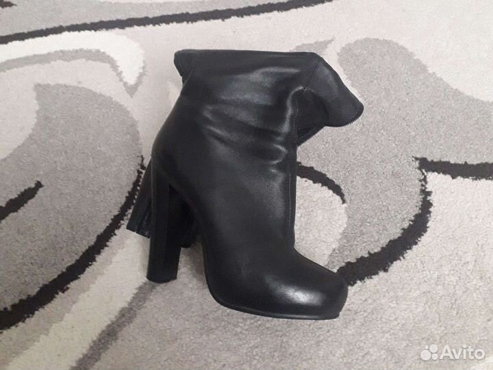 Сапоги женские(осень - весна) кожа рамер 35