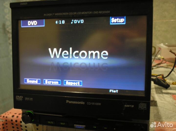 Авто магнитола panasonic CQ-VX100W5