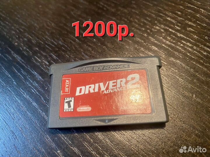 Лицензионные картриджи для GBA