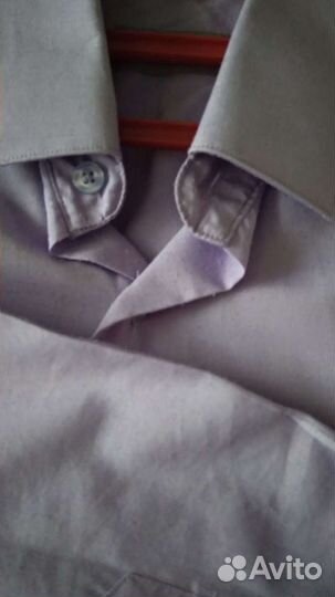 Рубашка сиреневая подростковая