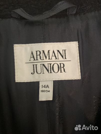 Пальто для девочки Armani Junior, 165 рост