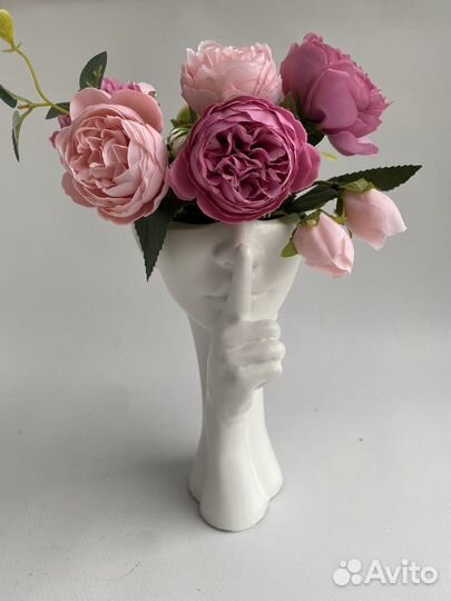 Декоративная ваза кашпо Тишина