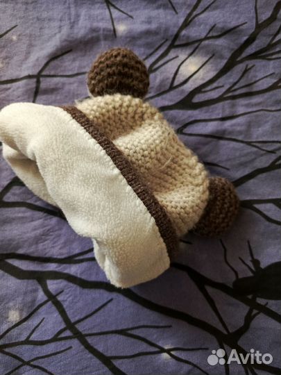 Шапка с ушками