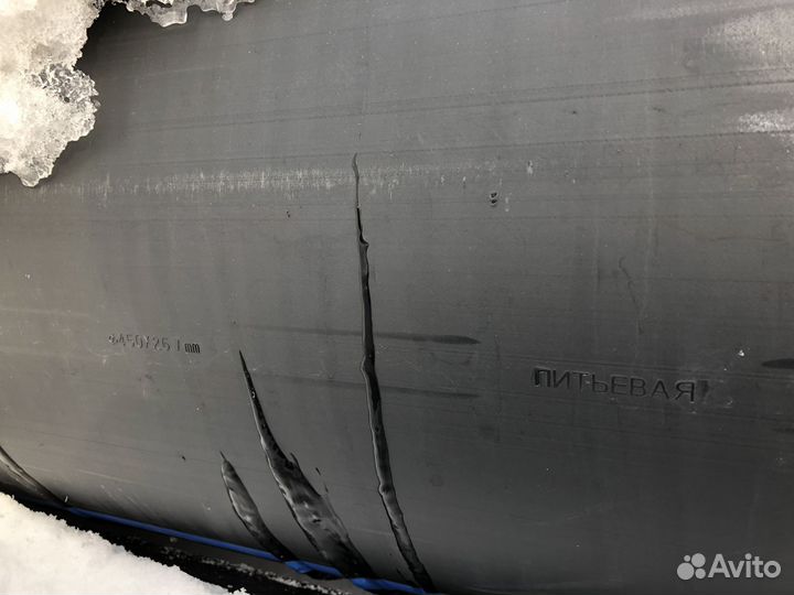 Труба полиэтиленовая пэ 100 SDR17 450х26,7 Ру10