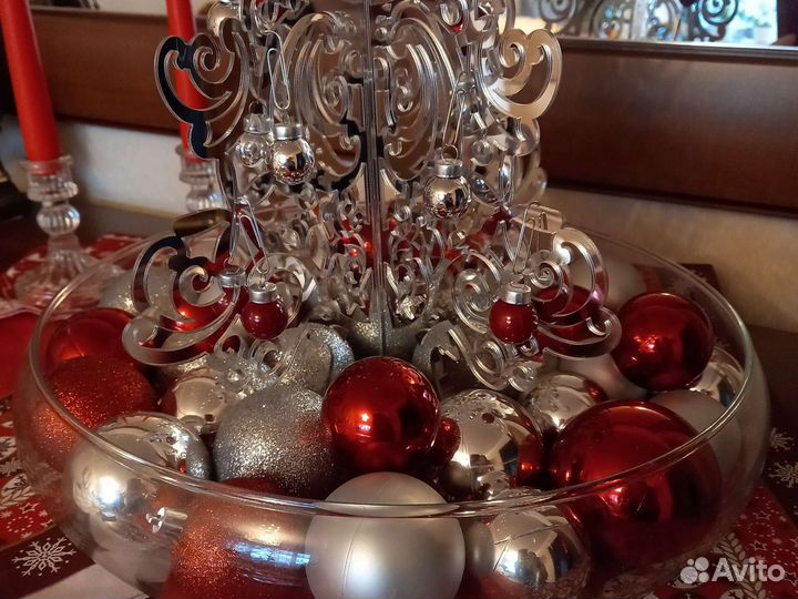 Декор для дома. Композиция новогодняя