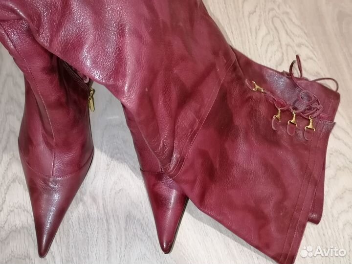 Новые сапоги ботфорты calipso р.37