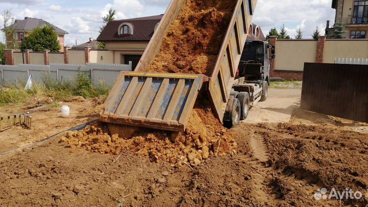Грунт на подсыпку и поднятие участка