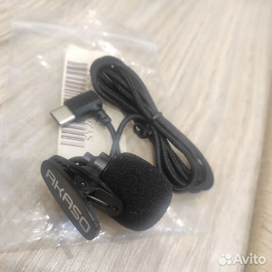 Микрофон петличный для экшен камеры Akaso brave 7