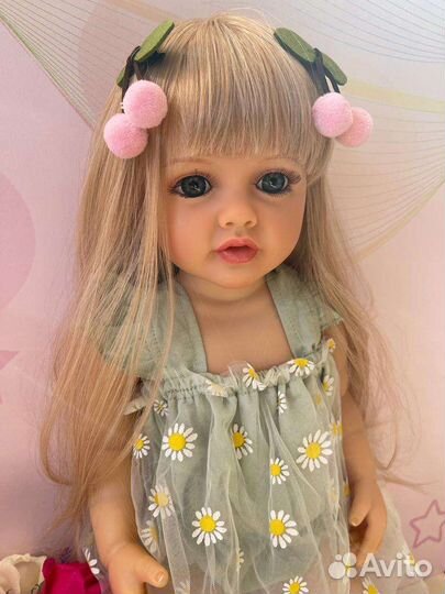 Кукла реборн силиконовая,можно купать