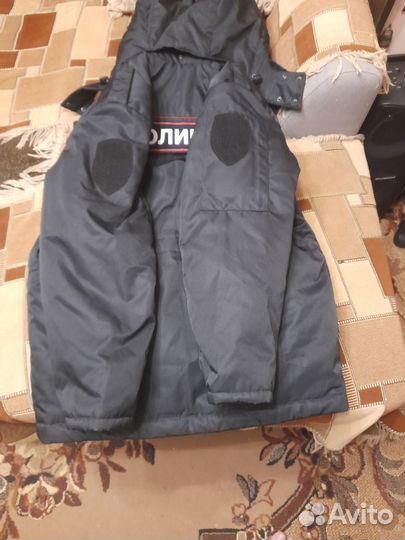 Бушлат зимний полиция