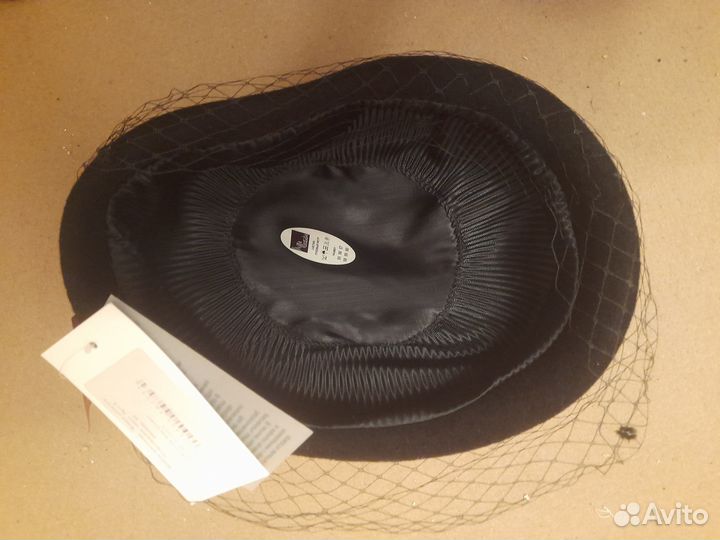 Шляпа фетровая женская