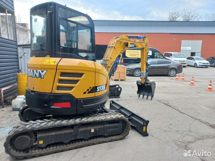 Мини-экскаватор SANY SY35U, 2024
