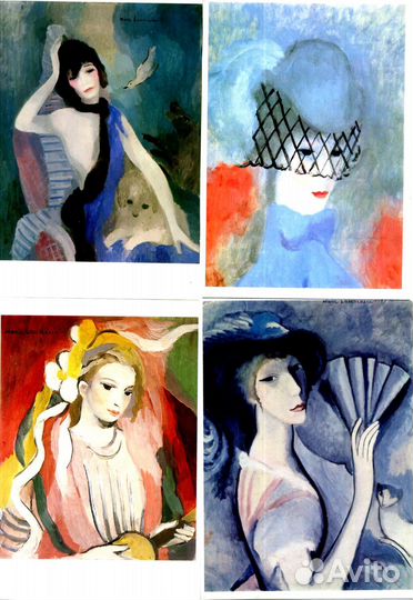 Открытки художницы Мари Лорансен