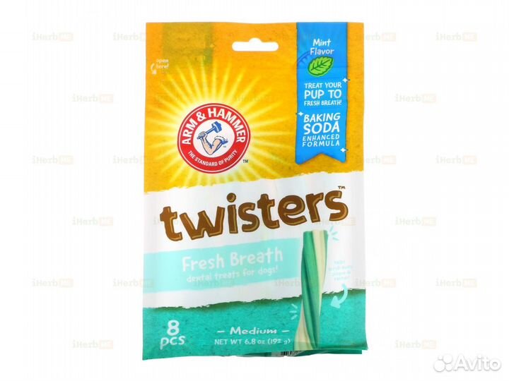 Twister, лакомства для собак Fresh Breath