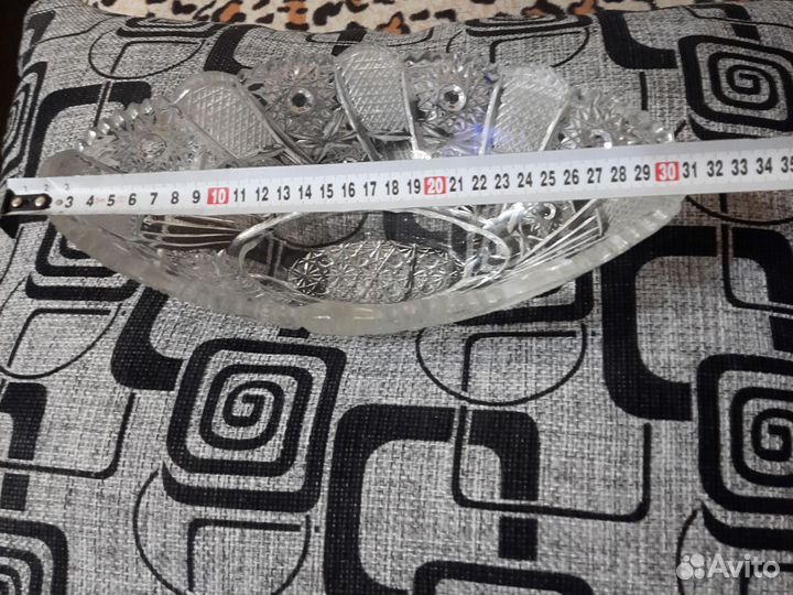 Ваза хрустальня