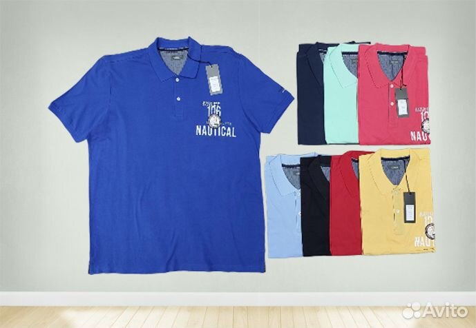 Футболка-поло большие размеры